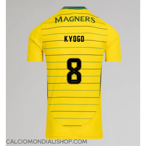 Maglie da calcio Celtic Kyogo Furuhashi #8 Seconda Maglia 2024-25 Manica Corta